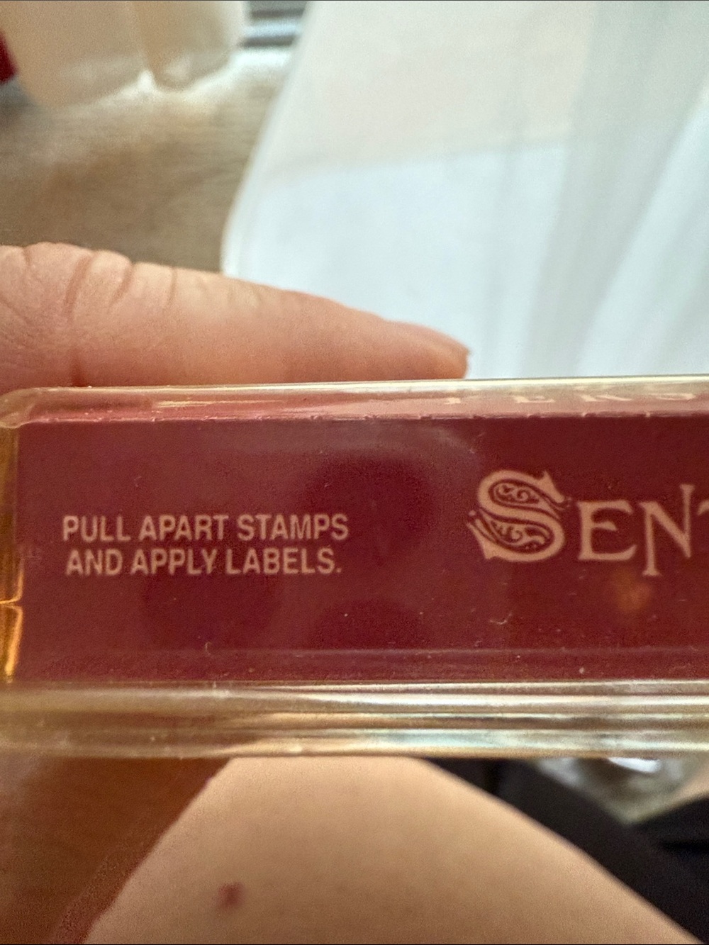 Sentiments Rubber Stamp Set - Picture 6 of 9